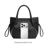 Tyler Black Recycled Vegan Leather Crossbody Bag