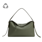 Emory Sage Recycled Vegan Leather Top Handle Bag
