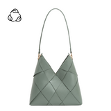 Phaedra Sage Recycled Vegan Shoulder Bag