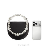 Trudie Ruby Satin Crossbody Bag