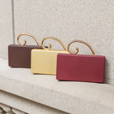 Raya Espresso Vegan Leather Crossbody Bag