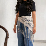 Scarf Large Belt Natural