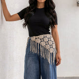 Scarf Small Belt Ivory