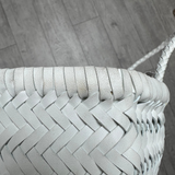 SAMPLE SM3038 White Small Tote - FINAL SALE