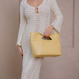 Jillian Pistachio Recycled Vegan Tote Bag