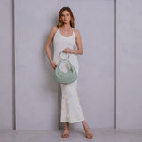 Justine Sage Recycled Vegan Crossbody Bag