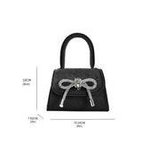 Sabrina Red Mini Top Handle Bag