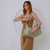 Samantha Yellow Recycled Vegan Tote Bag