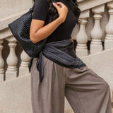 Scarf Paisley Black