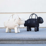 Sheep Chocolate Vegan Leather Crossbody Bag