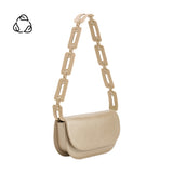 Inez Gold Metallic Recycled Vegan Shoulder Bag