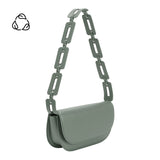 Inez Teal Recycled Vegan Shoulder Bag