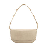 Inez Gold Metallic Recycled Vegan Shoulder Bag