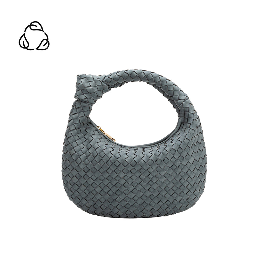 Drew Indigo Small Recycled Vegan Top Handle Bag