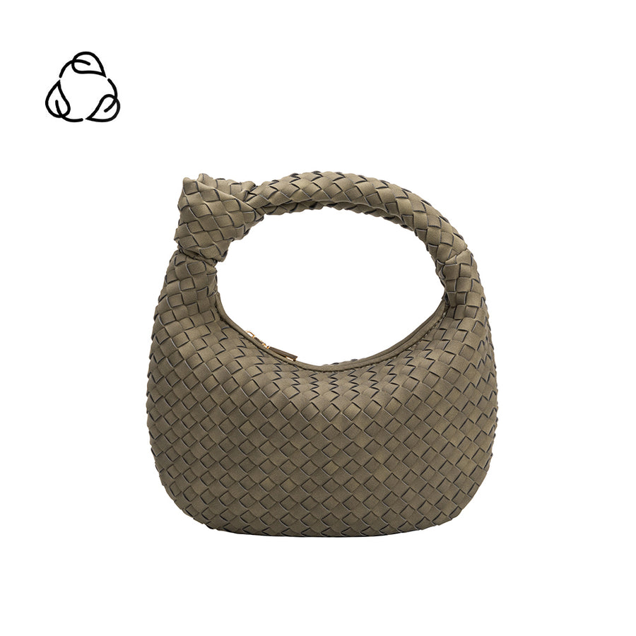 Drew Olive Small Recycled Vegan Top Handle Bag