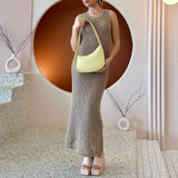 Willow Yellow Recycled Vegan Shoulder Bag