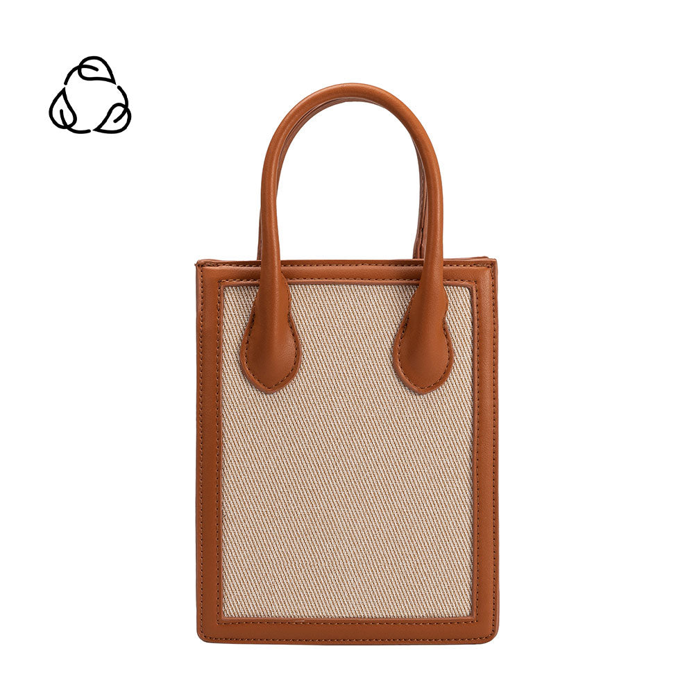 Canvas Roberta Small Tote Bag | Melie Bianco