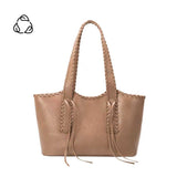 Phoebe Mocha Recycled Vegan Shoulder Bag