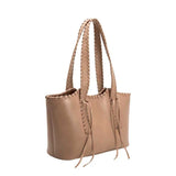 Phoebe Mocha Recycled Vegan Shoulder Bag