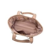 Phoebe Mocha Recycled Vegan Shoulder Bag