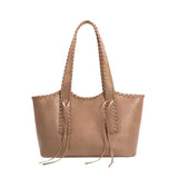 Phoebe Mocha Recycled Vegan Shoulder Bag