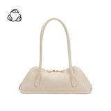 Dakota Ivory Recycled Vegan Shoulder Bag