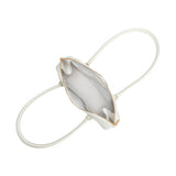 Dakota White Recycled Vegan Shoulder Bag