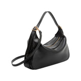 Nicolette Black Recycled Vegan Shoulder Bag