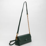 SAMPLE SM3298 Green Crossbody Bag - FINAL SALE