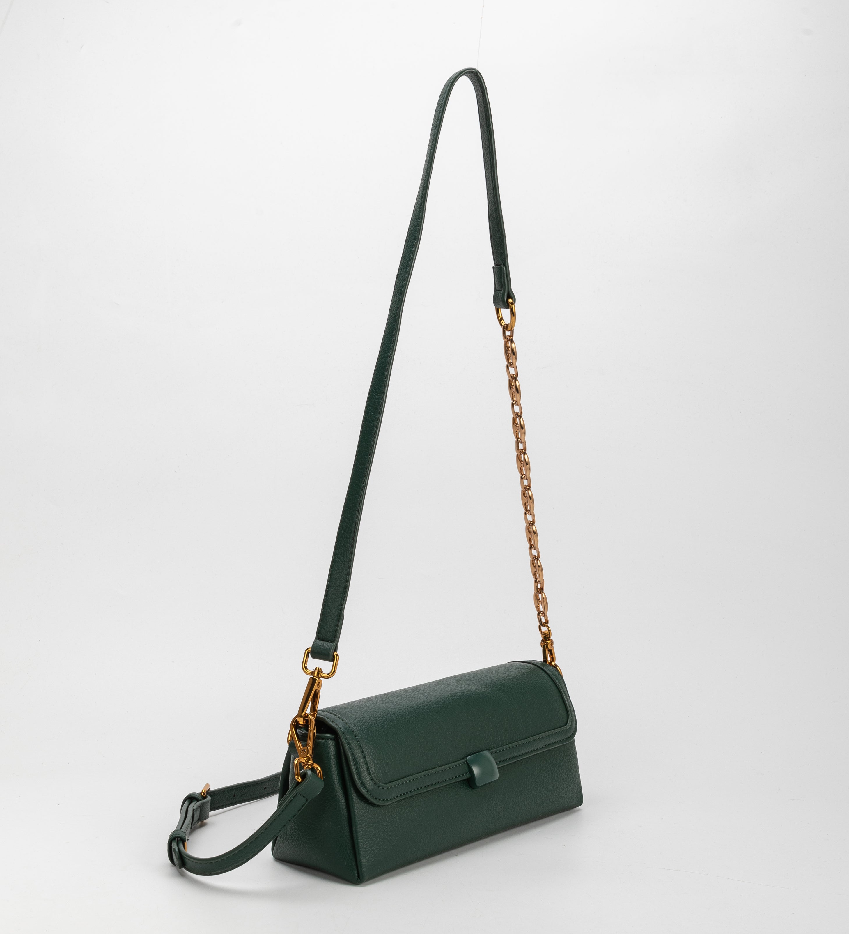 SAMPLE SM3298 Green Crossbody Bag - FINAL SALE