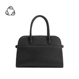 Marlo Black Recycled Vegan Top Handle Bag