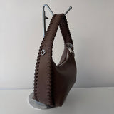 SAMPLE SM0011 Cocoa Top Handle Bag - FINAL SALE