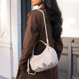 Dottie Espresso Recycled Vegan Leather Top Handle Bag