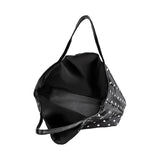 Cathy Black Satin Tote Bag