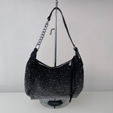 SAMPLE BK2404 Black Shoulder Bag - FINAL SALE