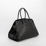 SAMPLE SM2906 Black Top Handle Bag - FINAL SALE