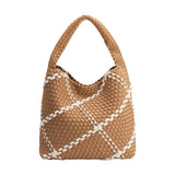 Johanna Sand Large Nylon Shoulder Bag