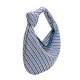SAMPLE UA3512 Blue Large Hobo Bag - FINAL SALE