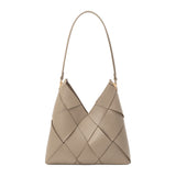 Phaedra Taupe Recycled Vegan Shoulder Bag