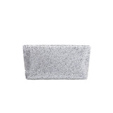 Fayth Silver Rhinestone Wristlet