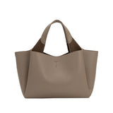 Whitley Taupe Recycled Vegan Leather Tote Bag