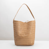SAMPLE SM7073 Tan Tote Bag - FINAL SALE