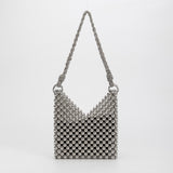 SAMPLE SM0129 Silver Crossbody Bag - FINAL SALE