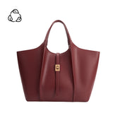 Malia Plum Recycled Vegan Tote Bag