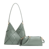 Phaedra Sage Recycled Vegan Shoulder Bag
