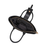 Violet Black Recycled Vegan Leather Crossbody Bag