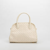 SAMPLE SM3120 White Crossbody Bag - FINAL SALE