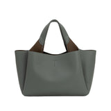 Whitley Sage Recycled Vegan Leather Tote Bag