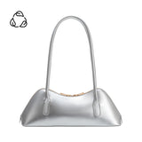 Dakota Silver Recycled Vegan Shoulder Bag