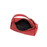 Shanice Red Velvet Crossbody Bag